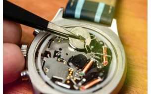 Comment changer la pile d'une montre?