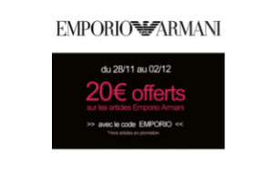 Promotion Emporio Armani Promotion Emporio Armani