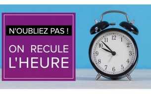 Changement d'heure : passez à l'heure d'hiver sans heurts Changement d'heure : passez à l'heure d'hiver sans heurts